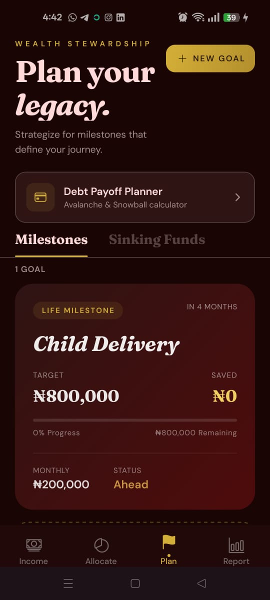 Steward plan your legacy